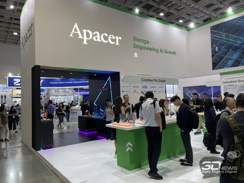 Апачър на Computex 2026: DDR5‑9200, бързи SSD със охладител и още много други
