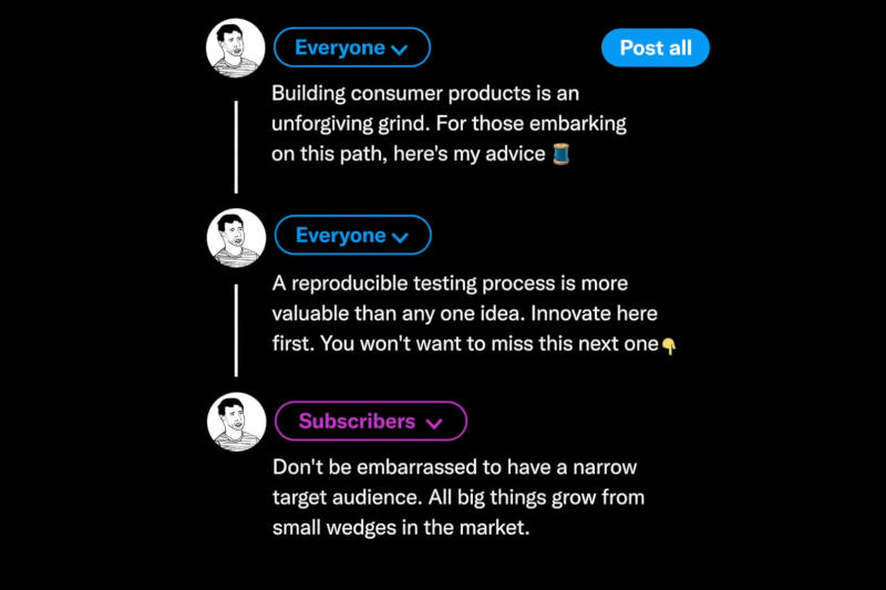 X ще предложи функция за скриване на ключовите моменти в вериги от твитове, за привличане на платени абонати