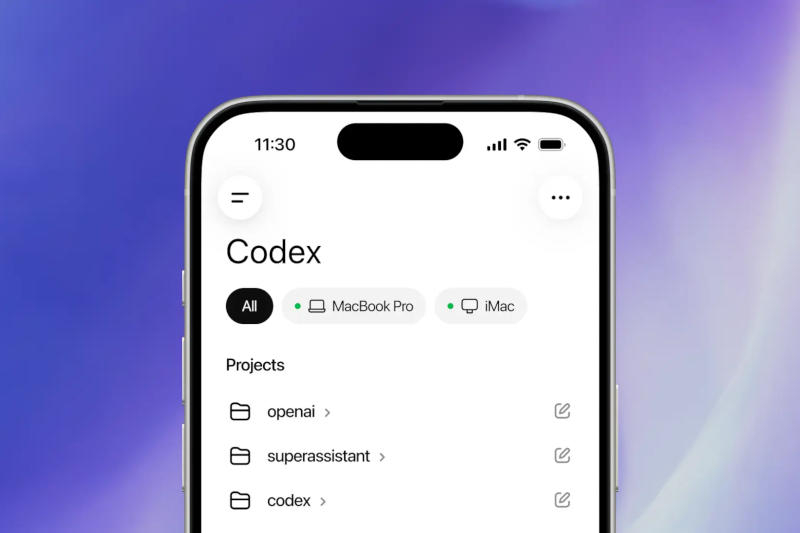 Сега можете да „вайбкодите“ по пътя: в мобилната версия на ChatGPT е появилa Codex
