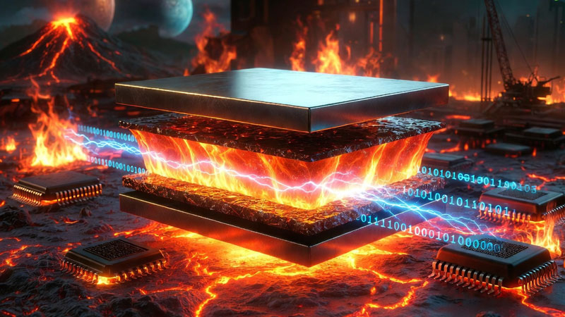 Американските ученици разработиха памет, която работи до 700 °C – подходяща за Венера, ядрените реактори и изкуствения интелект