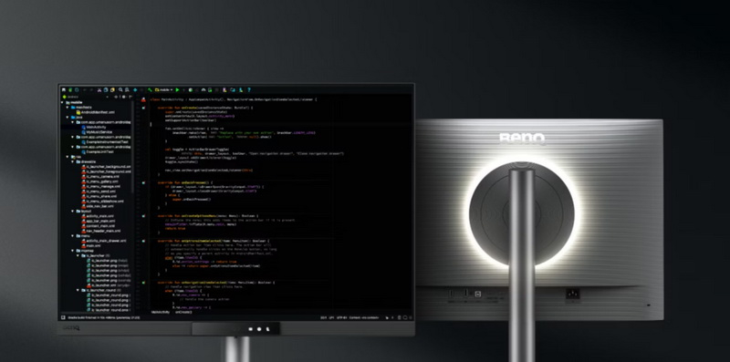 БенКу представи 28-инчовия 4K монитор RD280UG със странно съотношение страни, специално насочен към програмисти