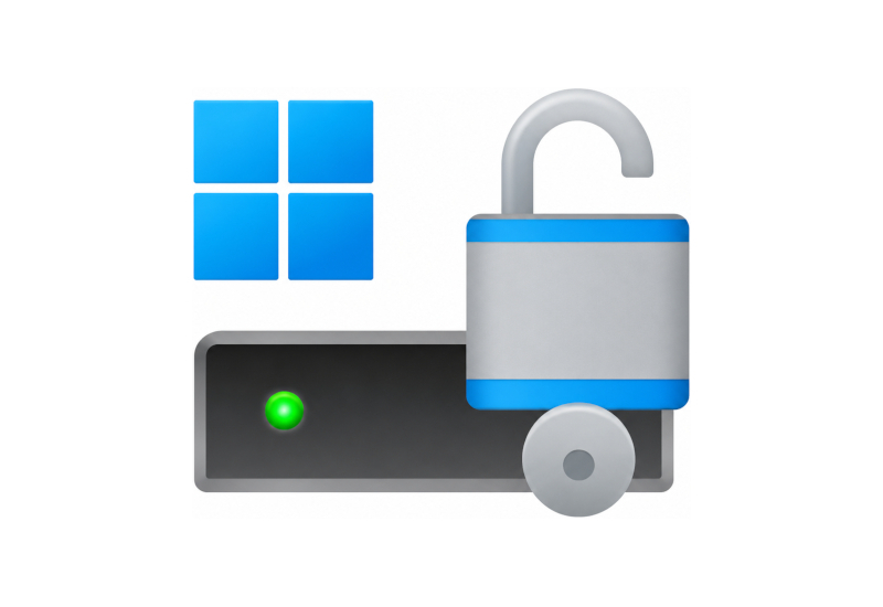Петминутен пробив на BitLocker дори след актуализация към Windows 11