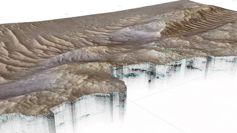 Роверът Perseverance открил под марсианската повърхност древна речна дельта