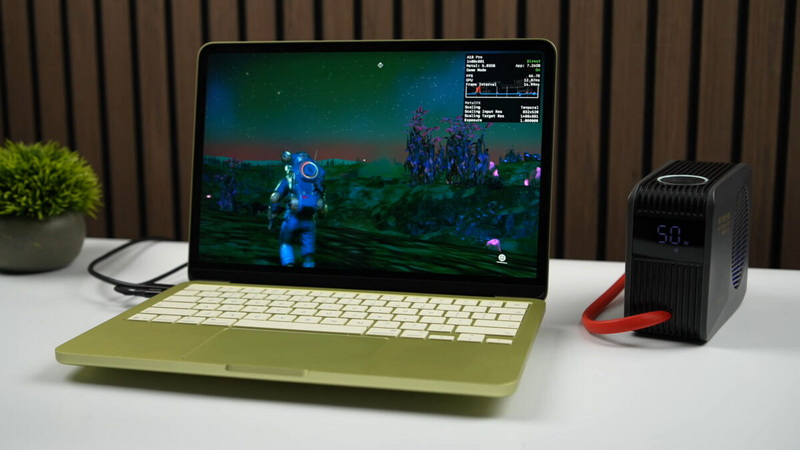 MacBook Neo получил течен охладител, и сега неговата производителност в No Man’s Sky се увеличи двукратно