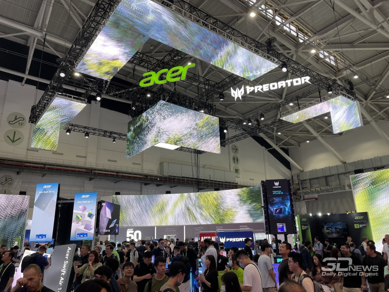 Отчёт от изложението на Acer в Computex 2026: пет десетилетия иновации, интелигентни очила, игрови конзоли и гаджети за бъдещето