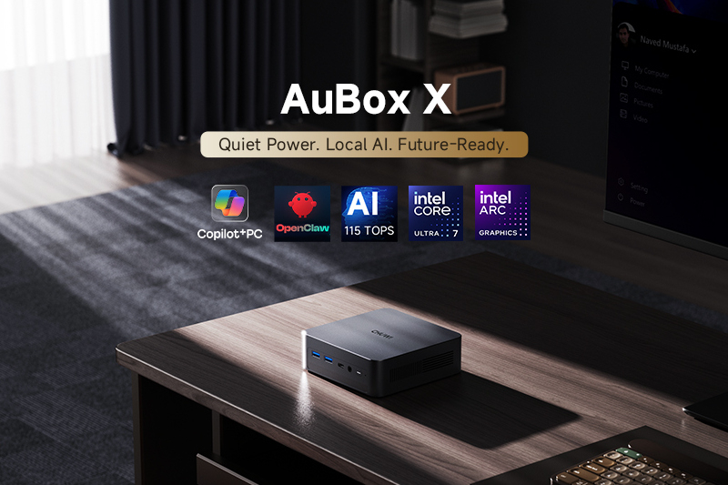 Chuwi издаде нов компактен ПК AuBox X с процесор Intel Core Ultra.