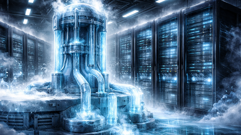 Китайските ученици създадоха „шоково охлаждане“ – начин да се охлади ИИ сървър в 20 секунди без фреон