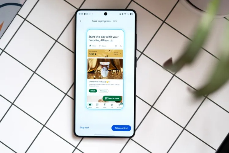 Google представи AI агент Gemini, който ще приема поръчки за такси и храна на Samsung Galaxy S26.
