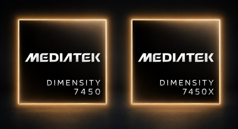 МедиТек стартира нови процесори Dimensity 7450 и Dimensity 7450X, насочени към игрови и сгъваеми смартфони