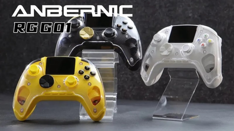 Ангерник РГ G01 дебютира като игрови контролер със вграден сърдечен честотомер и екран.