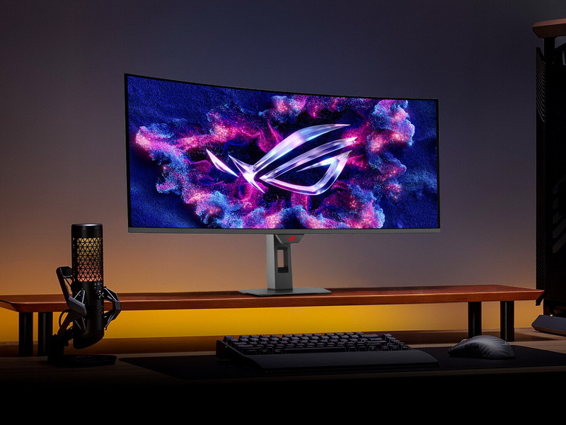 ASUS представи новия 34-инчов монитор ROG Strix OLED XG34WCDMTG със вградени възможности Smart TV