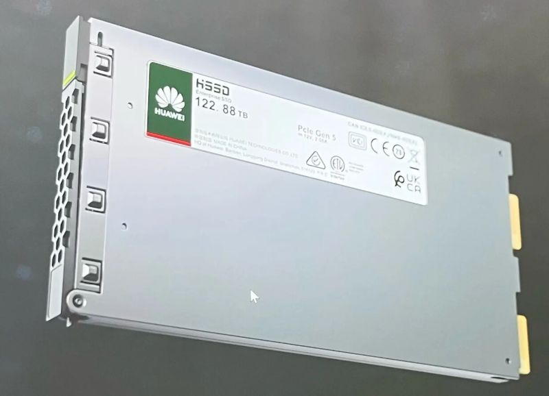 Huawei разработи начин за производство на SSD с обем от 122 TB без използване на високотехнологична флаш-памет