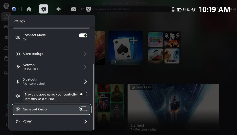 Microsoft представи Gamepad Cursor – виртуална мишка за преносими конзоли под Windows