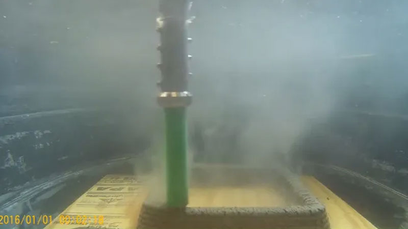 САЩ развиха подводен тримерноразмерен принтер за директна бетонирана печатка на морския дъно