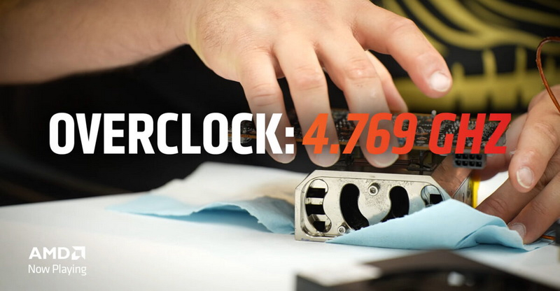 AMD преобедини световния рекорд, разтоварвайки Radeon RX 9060 XT до 4769 MHz